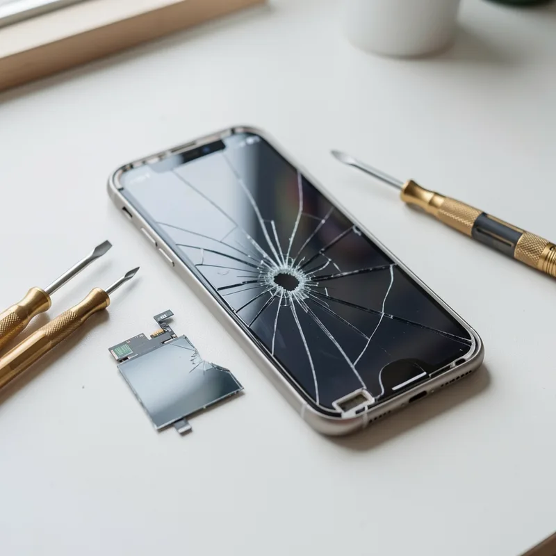 Écran de smartphone cassé : comprendre la casse et réagir